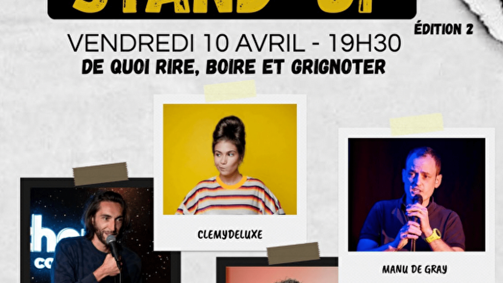 L' Atelier Comédie de Beaune - Stand-Up Edition 2