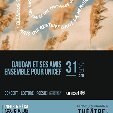 Daudan et ses amis ensemble pour UNICEF