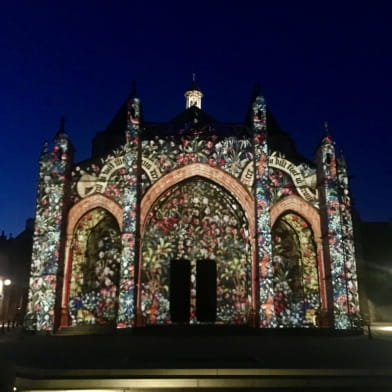 Beaune by night