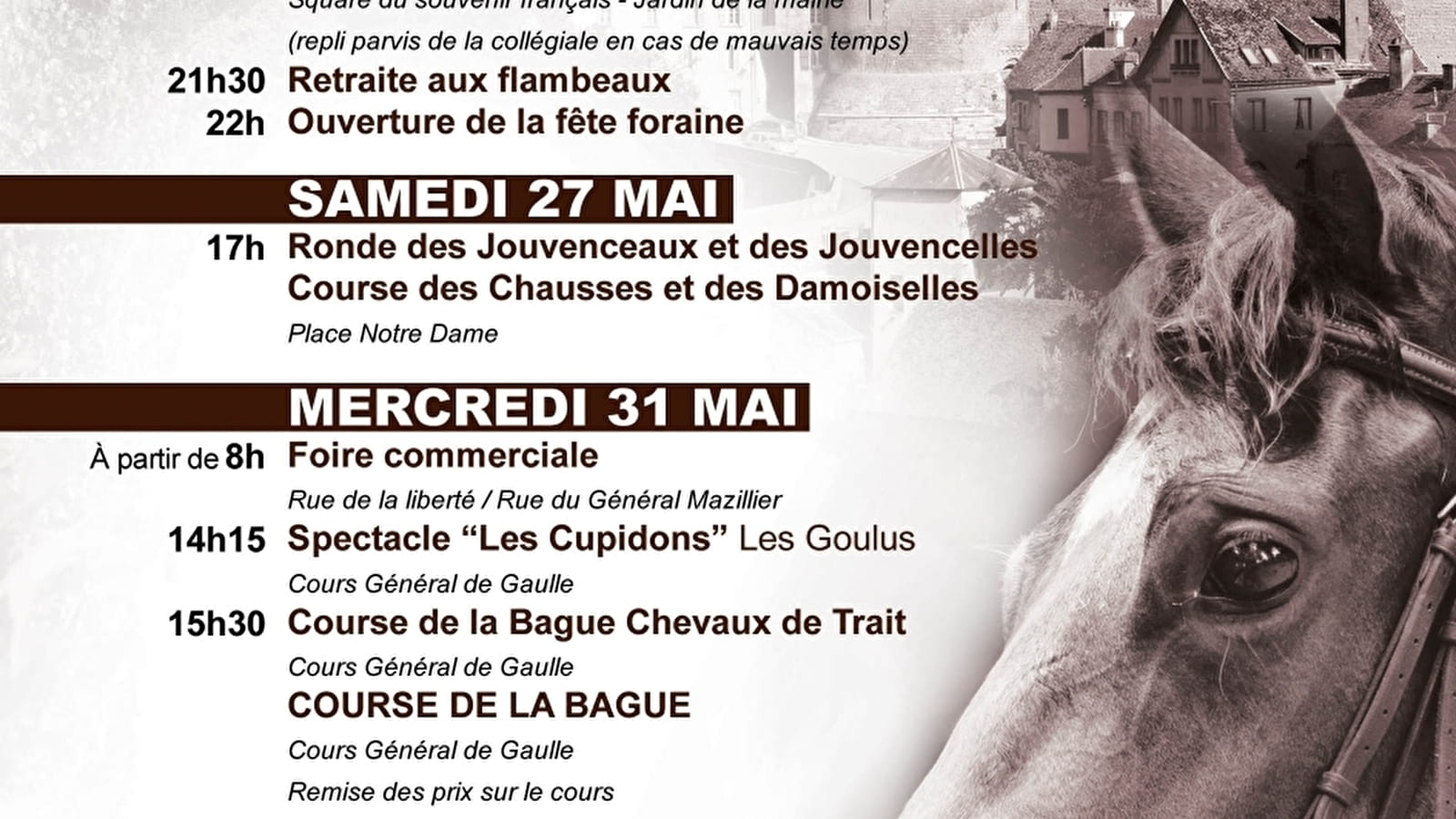 Fête foraine - Fêtes de la Bague