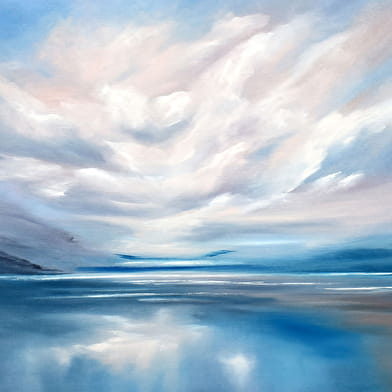 EXPOSITION « DU CIEL » - PEINTURES À L’HUILE DE MARIA MATOKHNIUK
