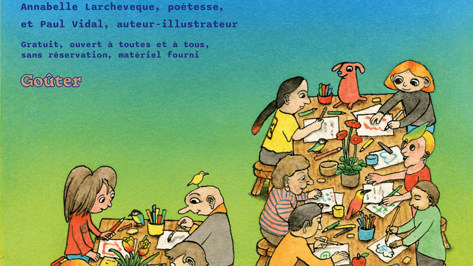 Atelier poésie et illustration