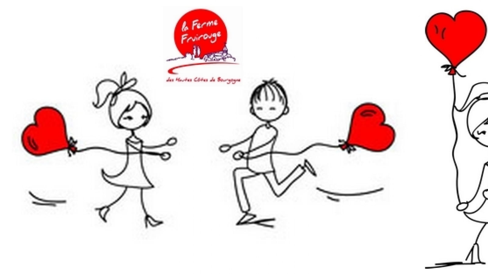 Saint Valentin à la ferme Fruirouge©