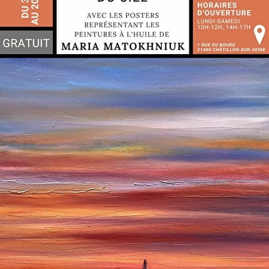 EXPOSITION « DU CIEL » - PEINTURES À L’HUILE DE MARIA MATOKHNIUK