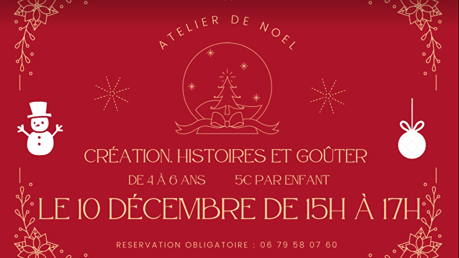 Atelier de Noël