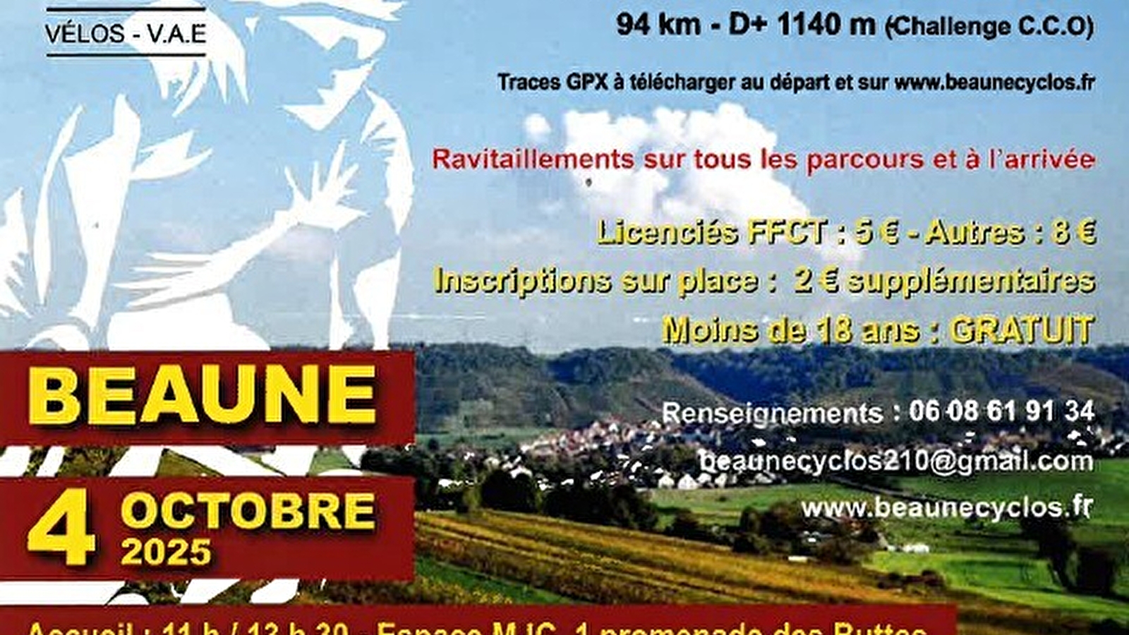 L'Automnale - randonnée route