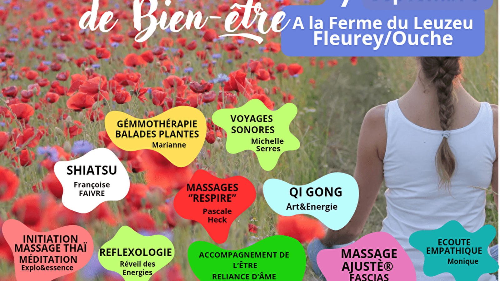 Journée bien-être 'Venez Eveiller vos Trésors de Bien Etre'