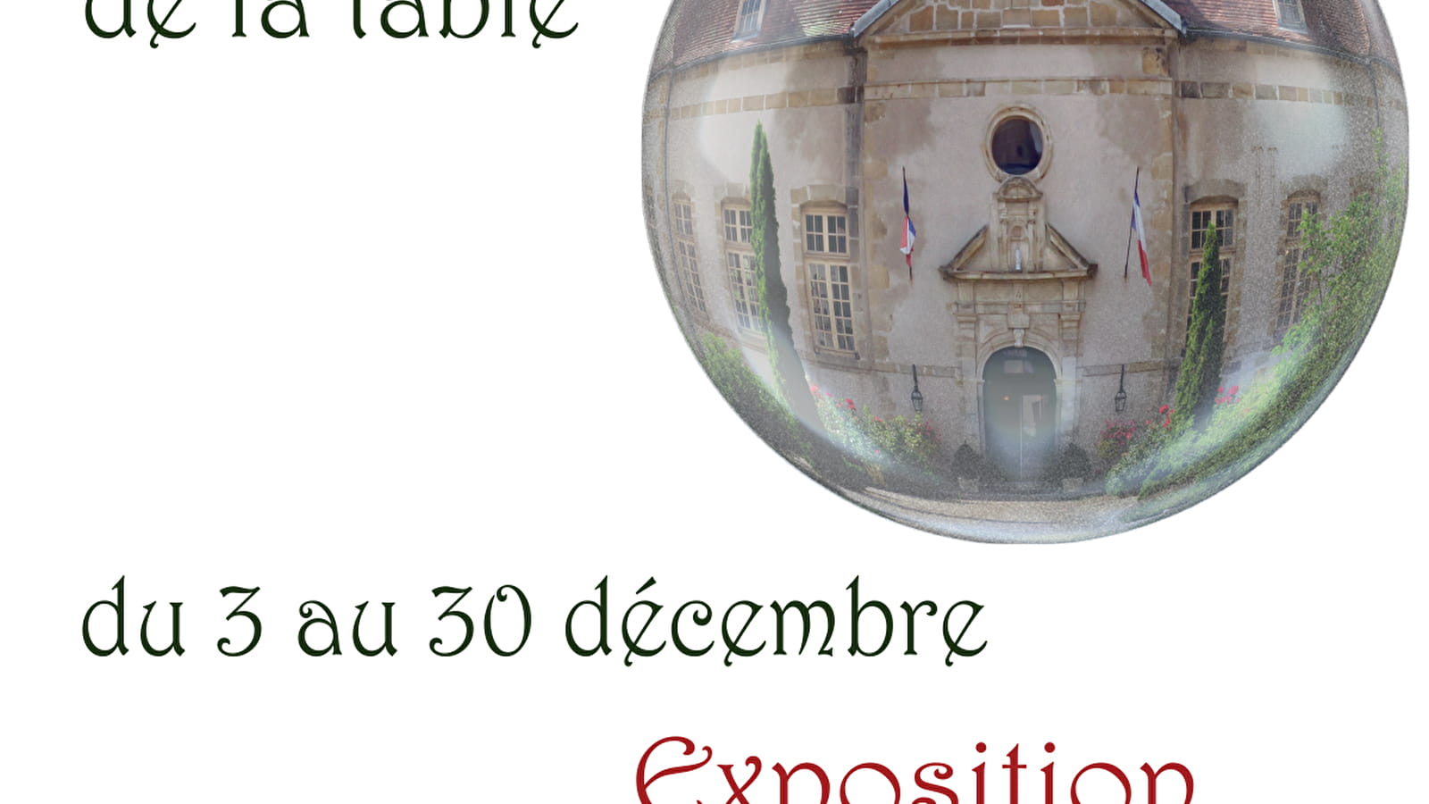 Exposition artisanale de Noël