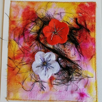 Exposition de patchwork : Marguerite Lamboley