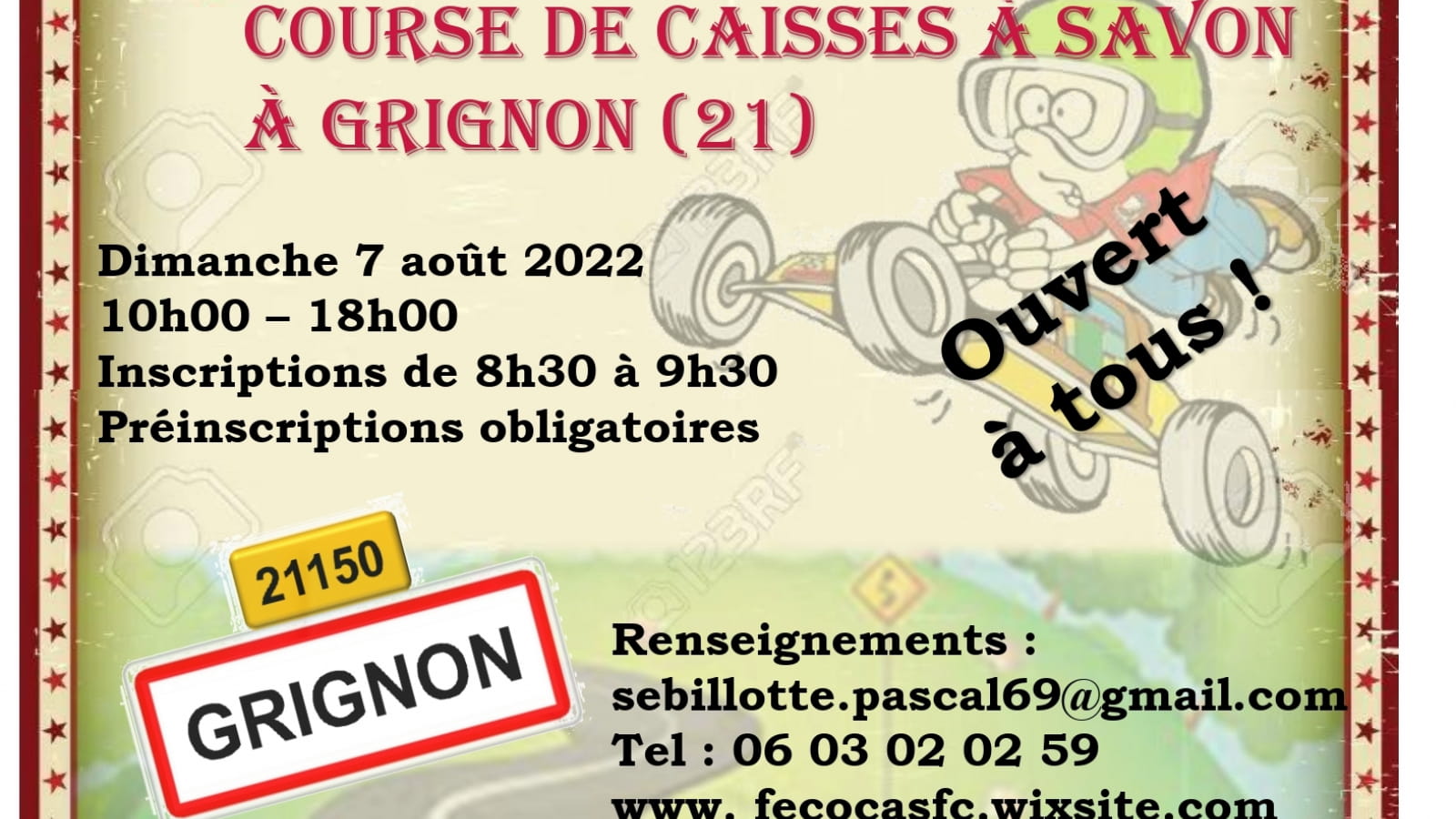 Championnat régional de course de caisses à savon