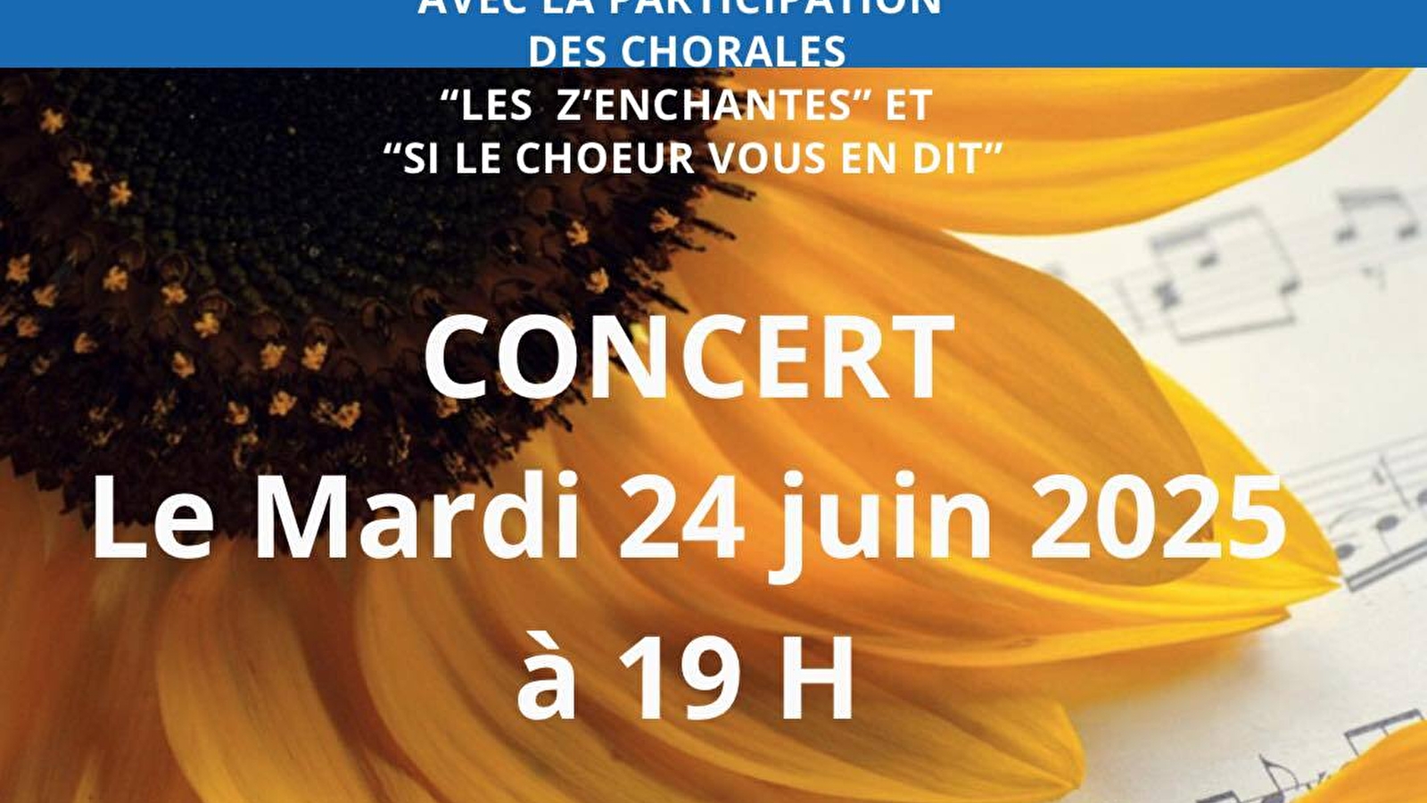 Concert annuel 'Les 3 p'tites notes de Vitteaux'