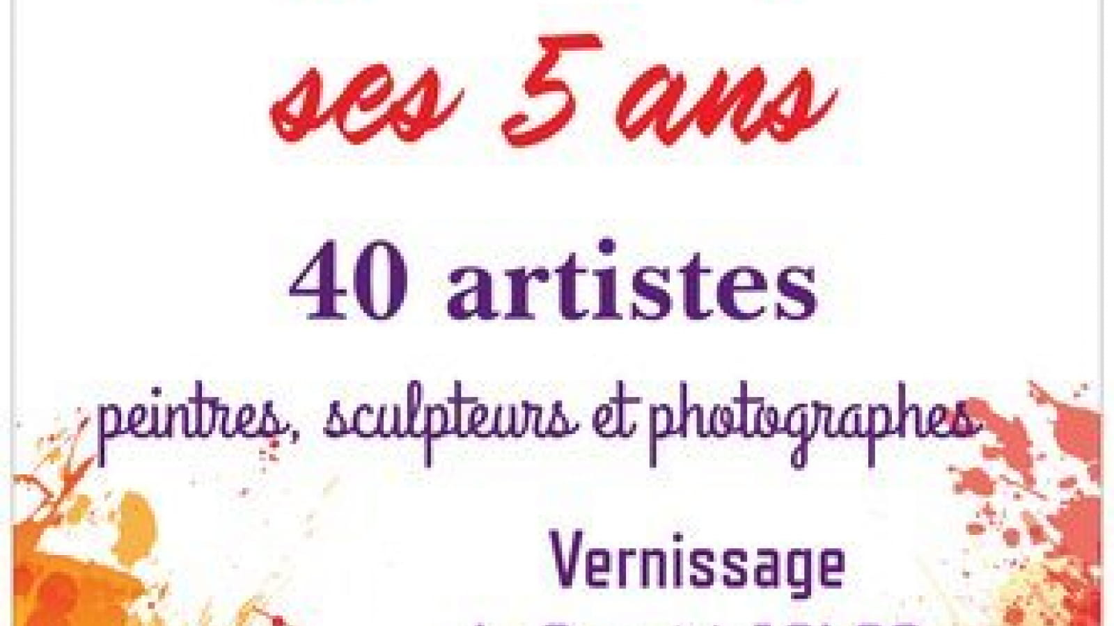 La galerie fête ses 5 ans