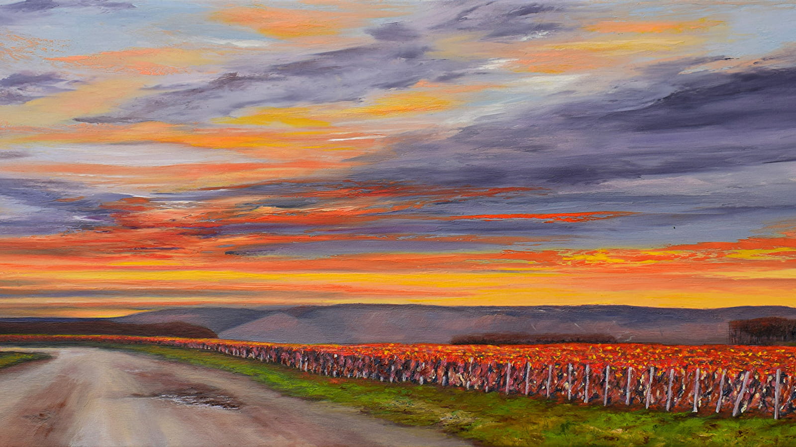 EXPOSITION « DU CIEL » - PEINTURES À L’HUILE DE MARIA MATOKHNIUK