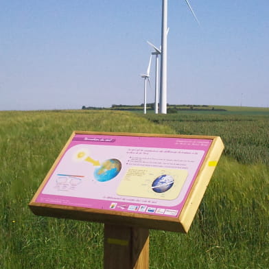 Visite guidée du parc éolien du Pays de Saint-Seine