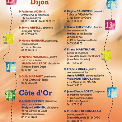 Derrière la porte, l'atelier