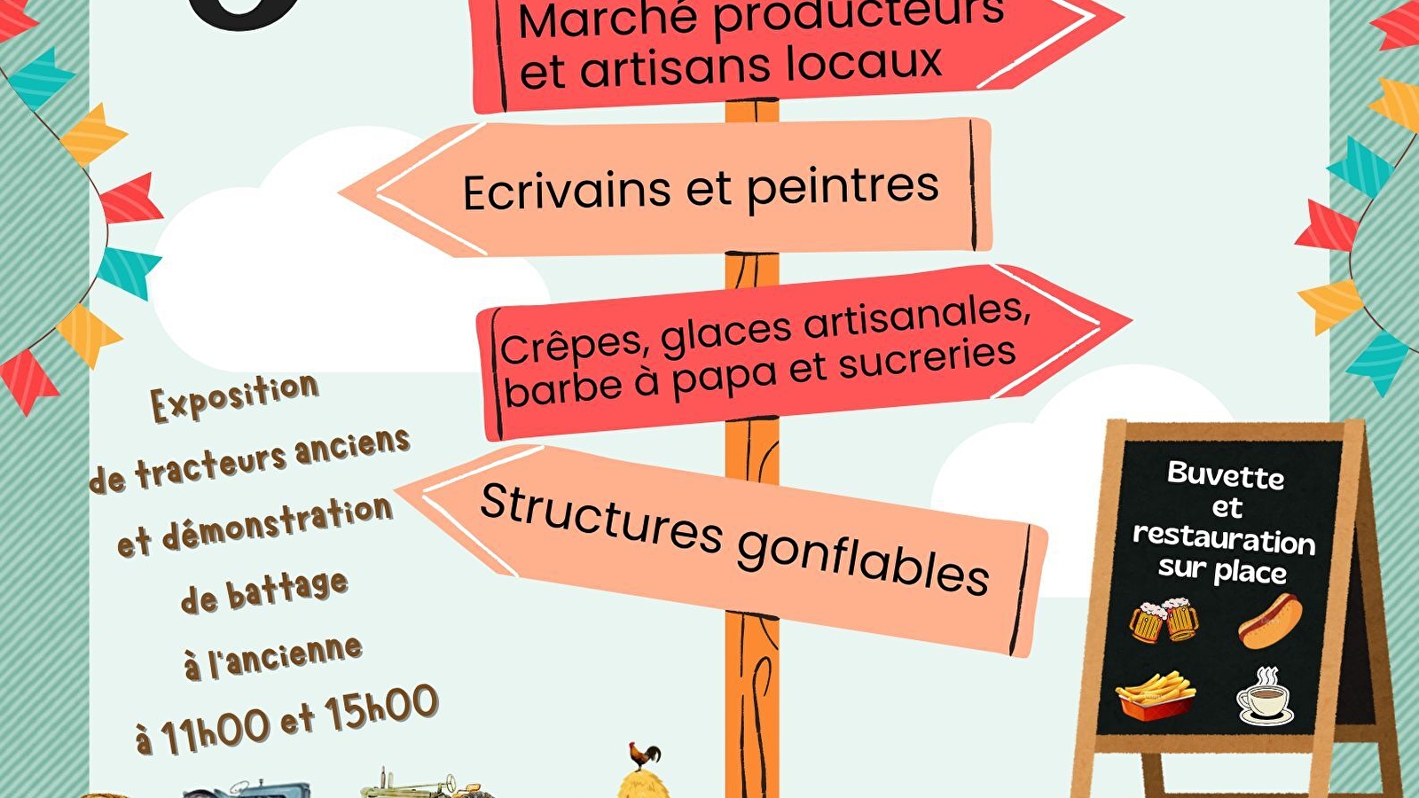 Vide-greniers et marché artisanal