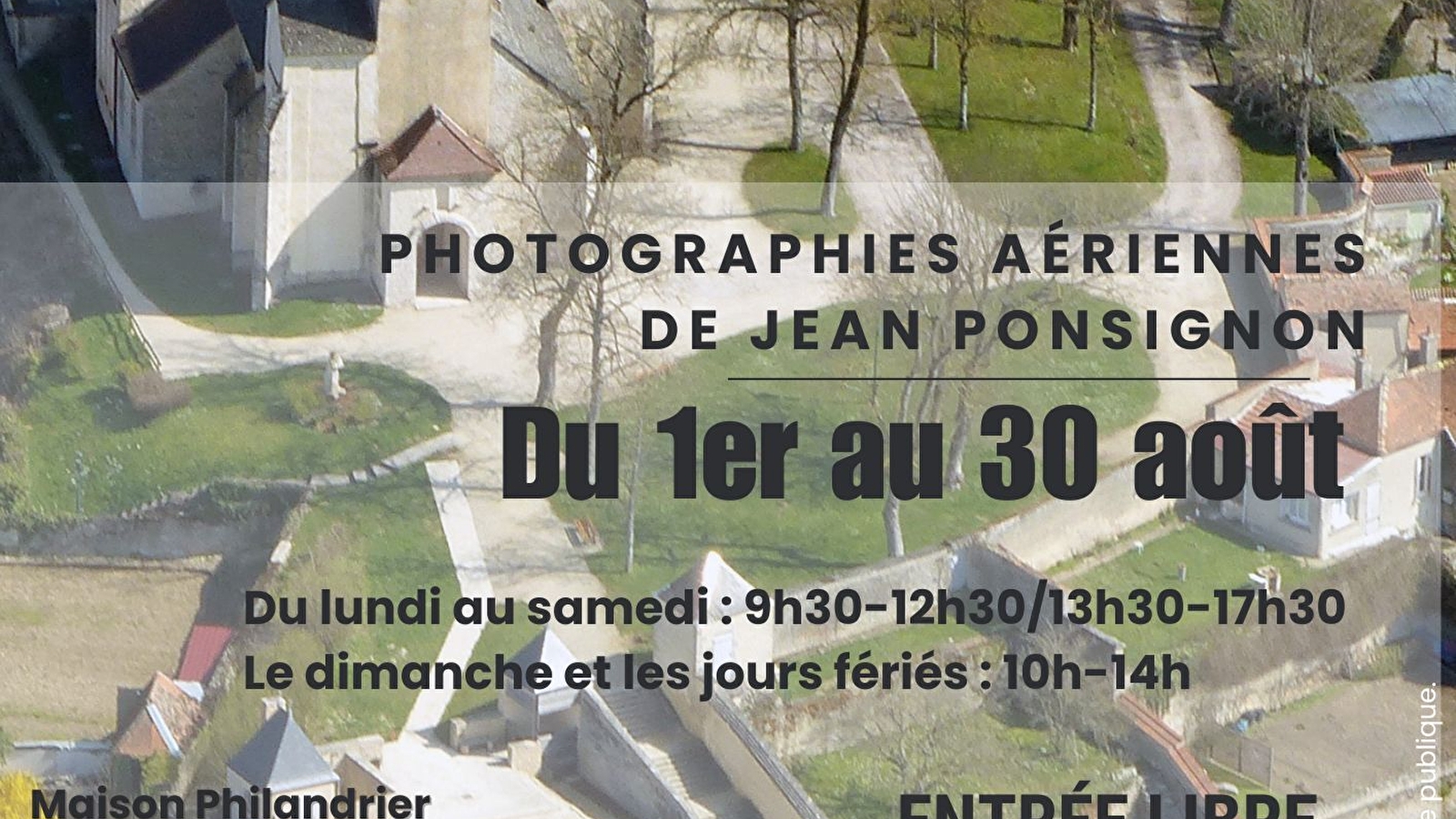 Exposition La Côte-d'Or vue du ciel, de Jean Ponsignon
