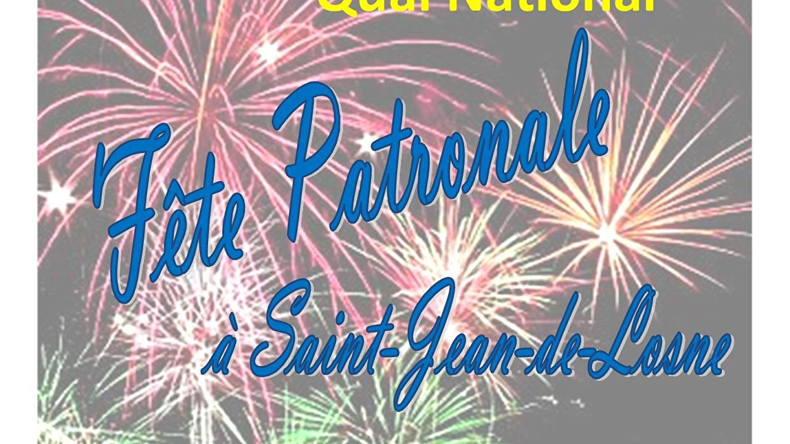 FÊTE PATRONALE