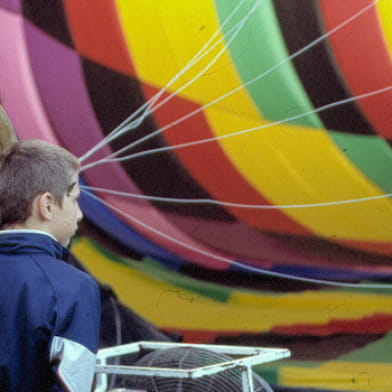 Survol de Dijon en montgolfière