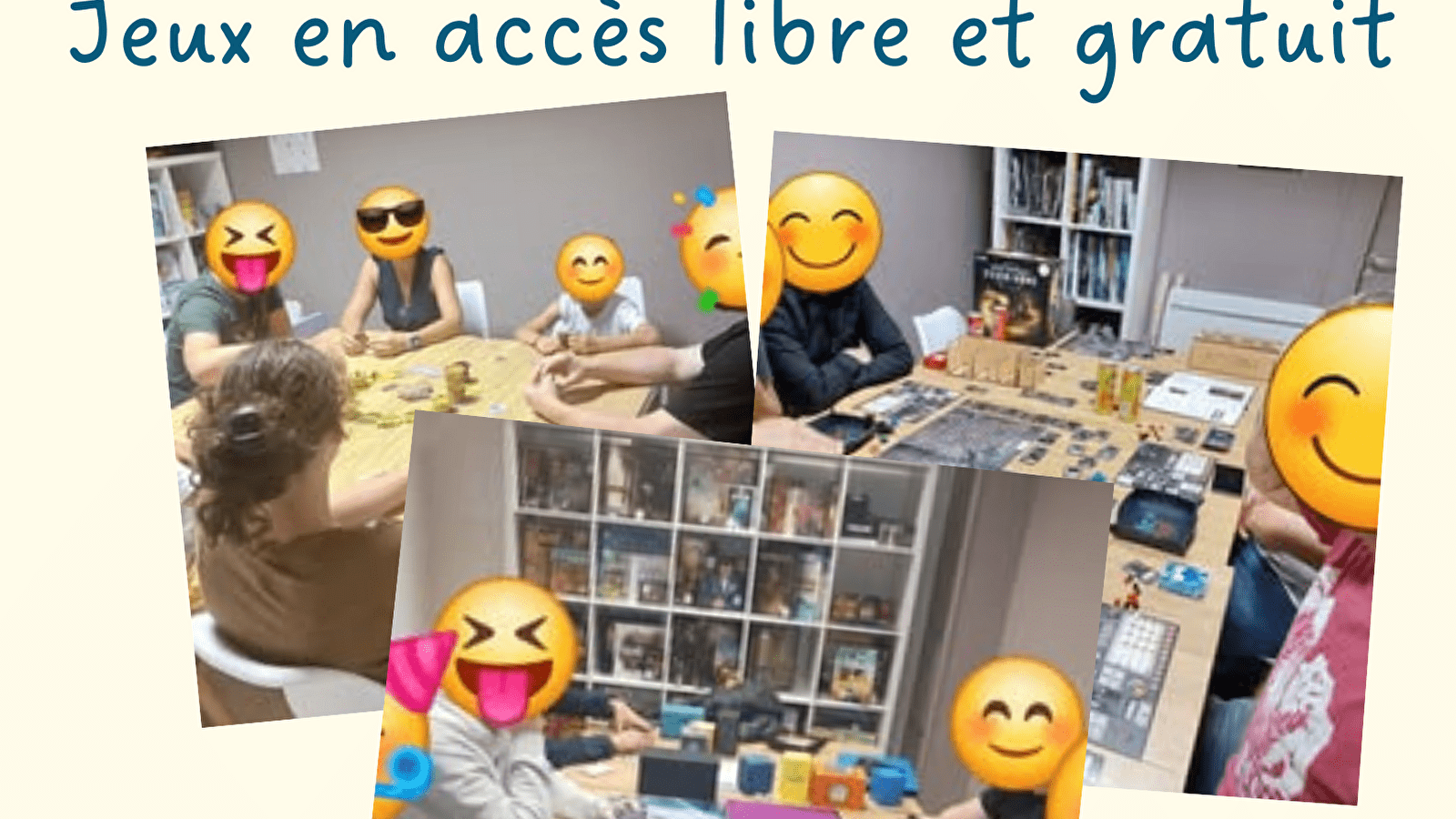 Soirée jeux libres - Monsieur Bidule