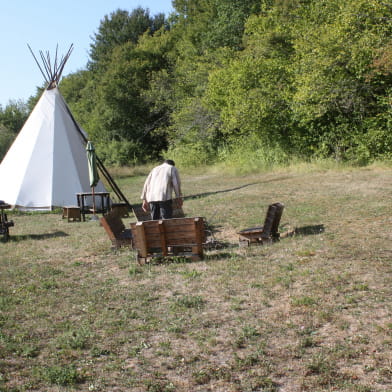 Le Tipi de l'Herberie de la Tille