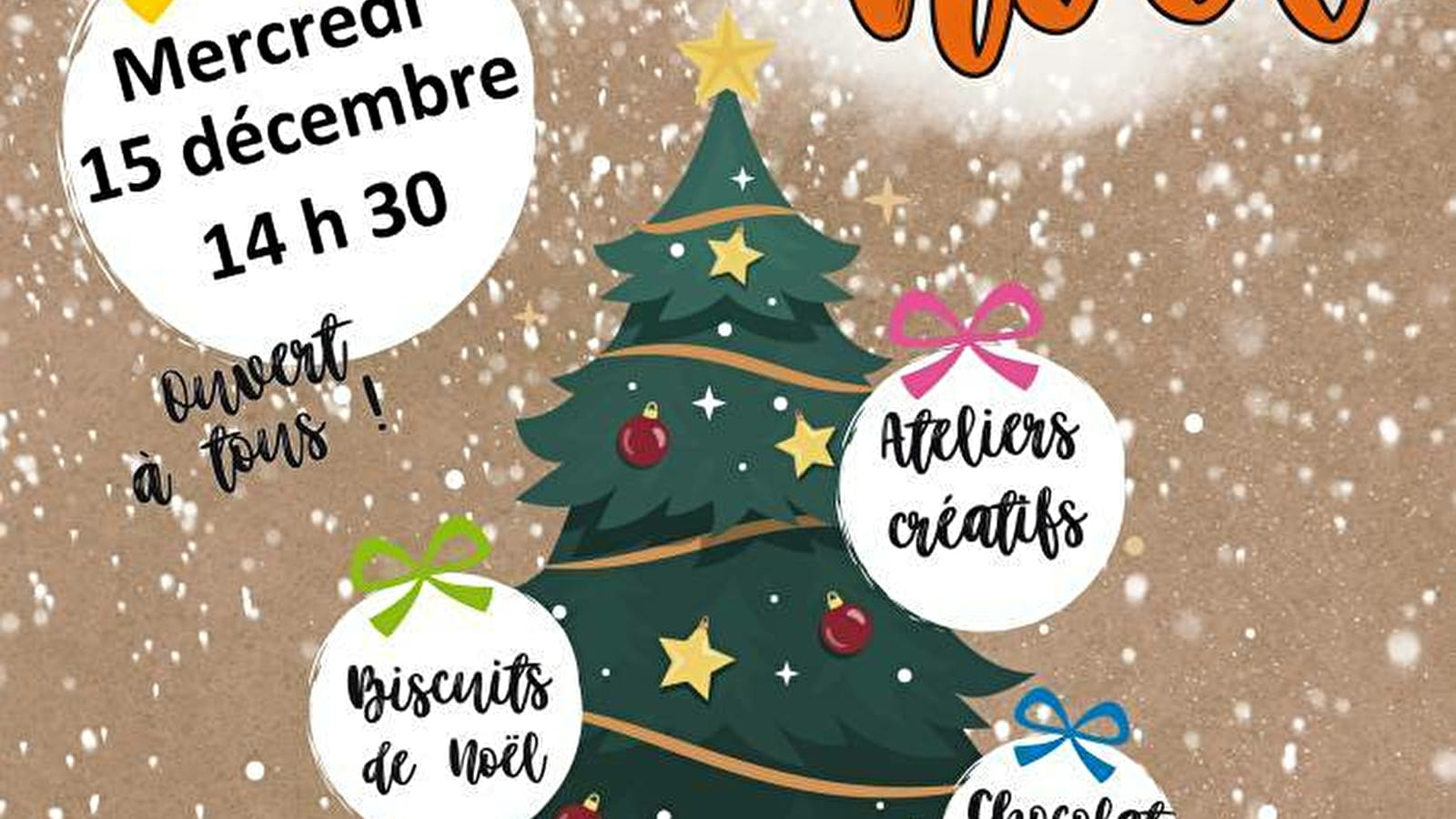 C'est Noël au Centre Social du Pays d'Arnay !