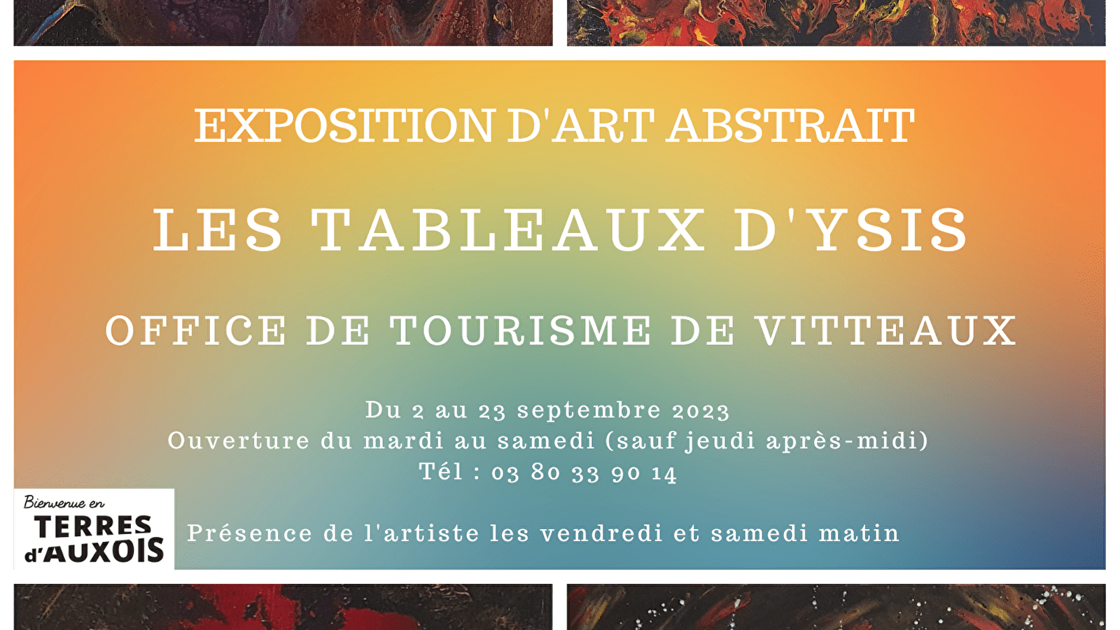 Exposition des tableaux d'Ysis