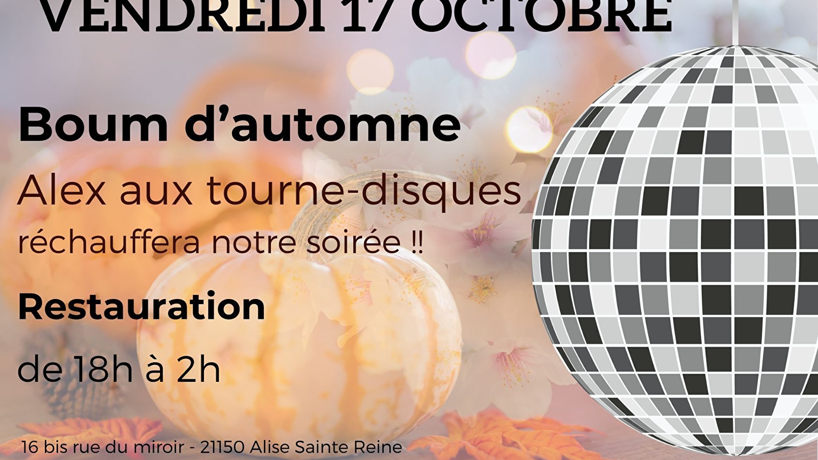 Boum d'automne
