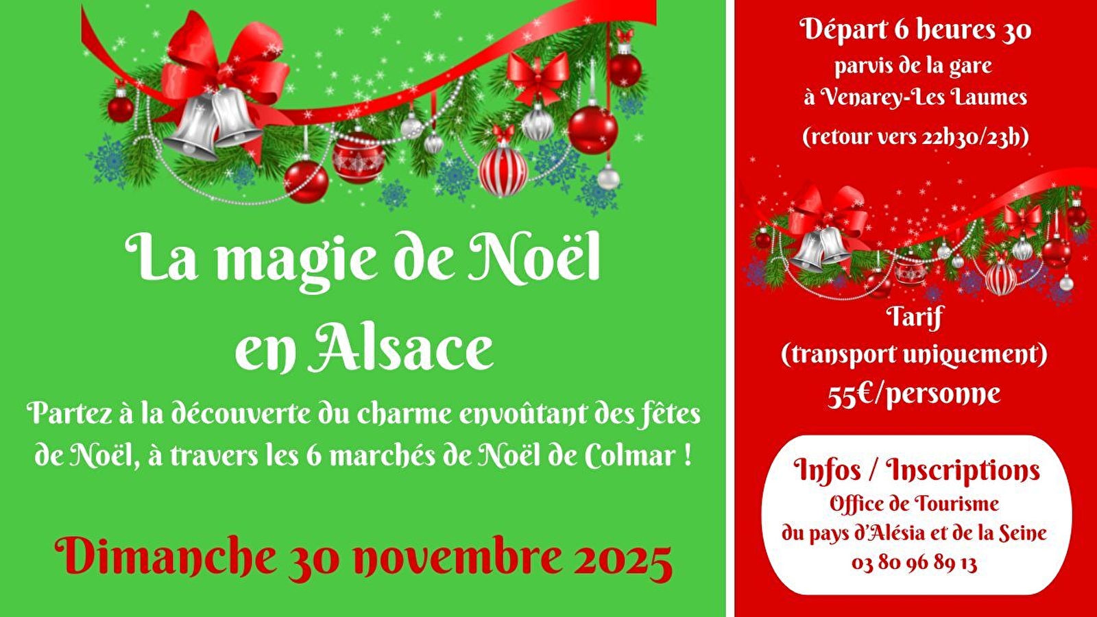 Voyage au marché de Noël de Colmar