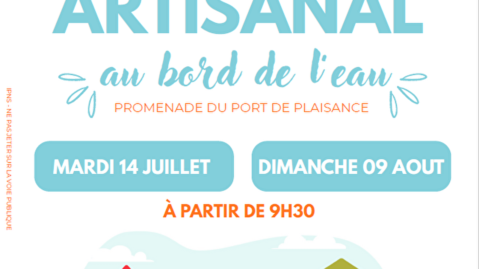 Marché artisanal 'Au bord de l'eau'