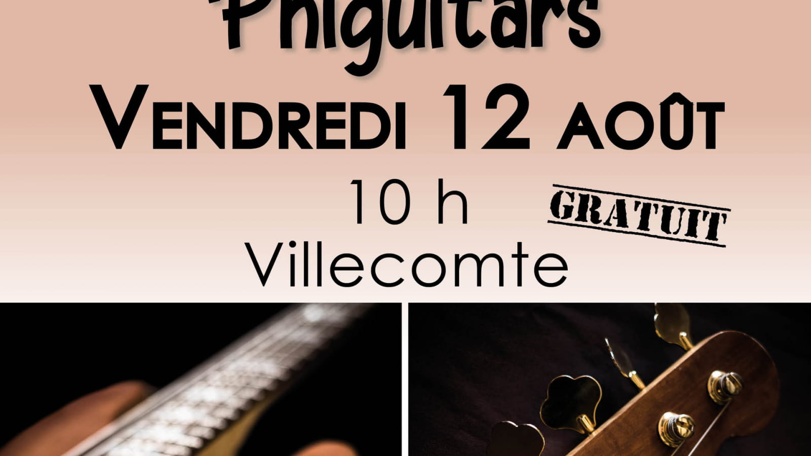 Découverte de l'atelier Phiguitars