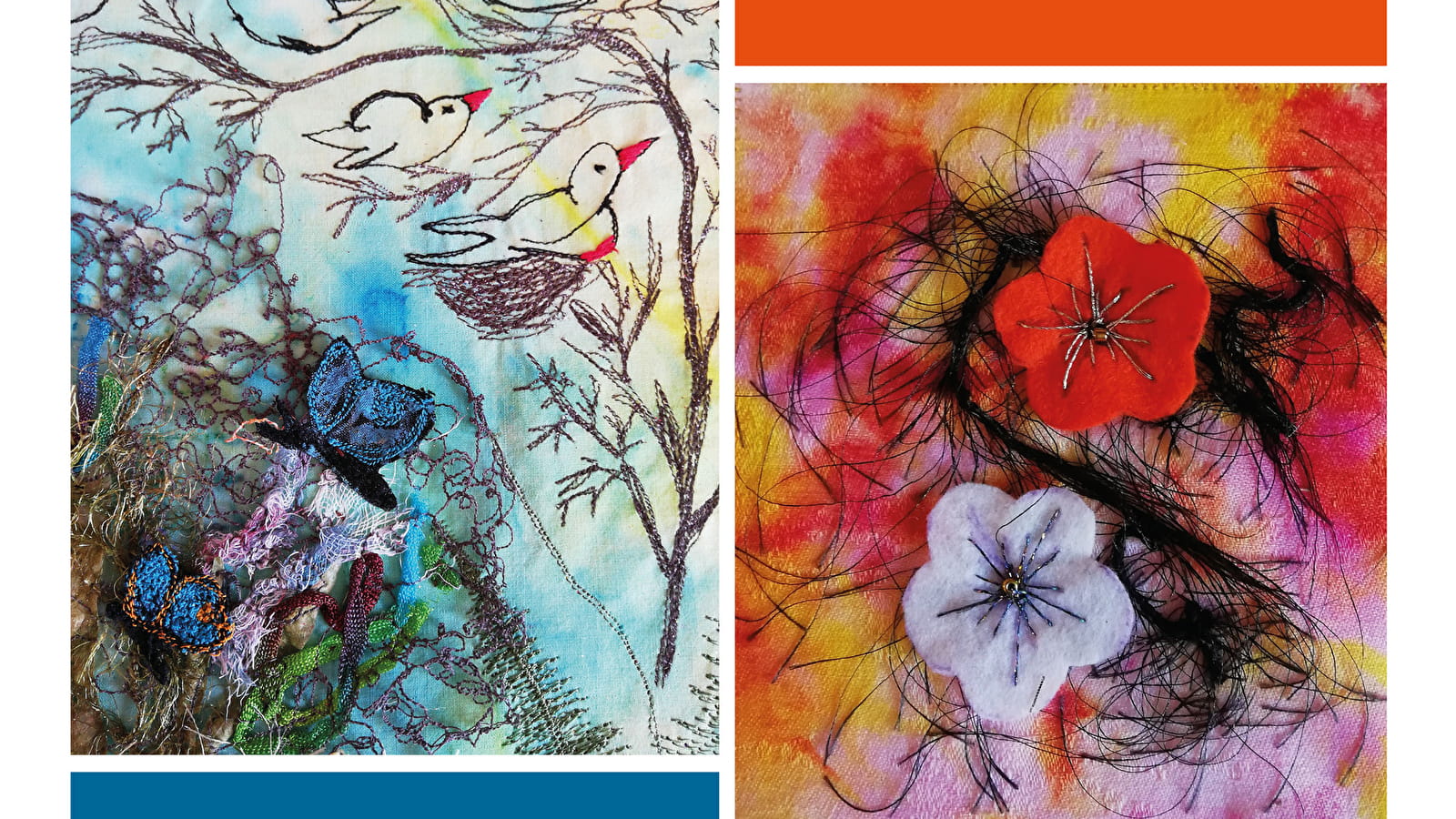 Exposition de patchwork : Marguerite Lamboley