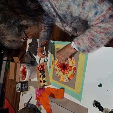 Atelier de création brodée : technique du piqué-libre