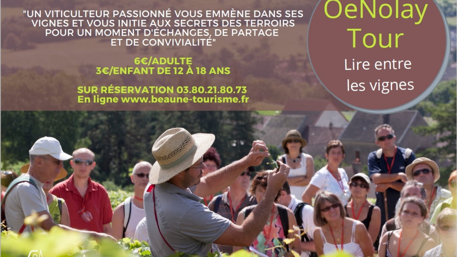 OeNolay tour - Coeur des Hautes Côtes de Beaune