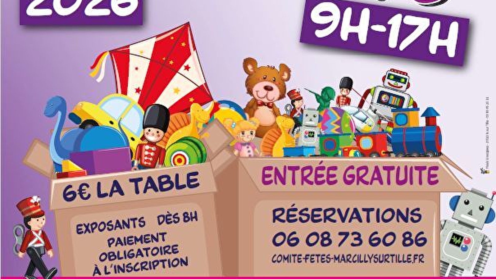 Bourse aux jouets Marcilly-sur-Tille