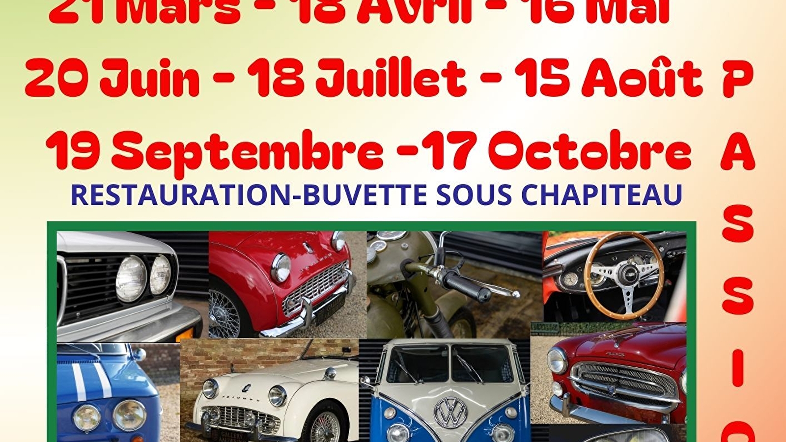 Rassemblement-Exposition de véhicules anciens