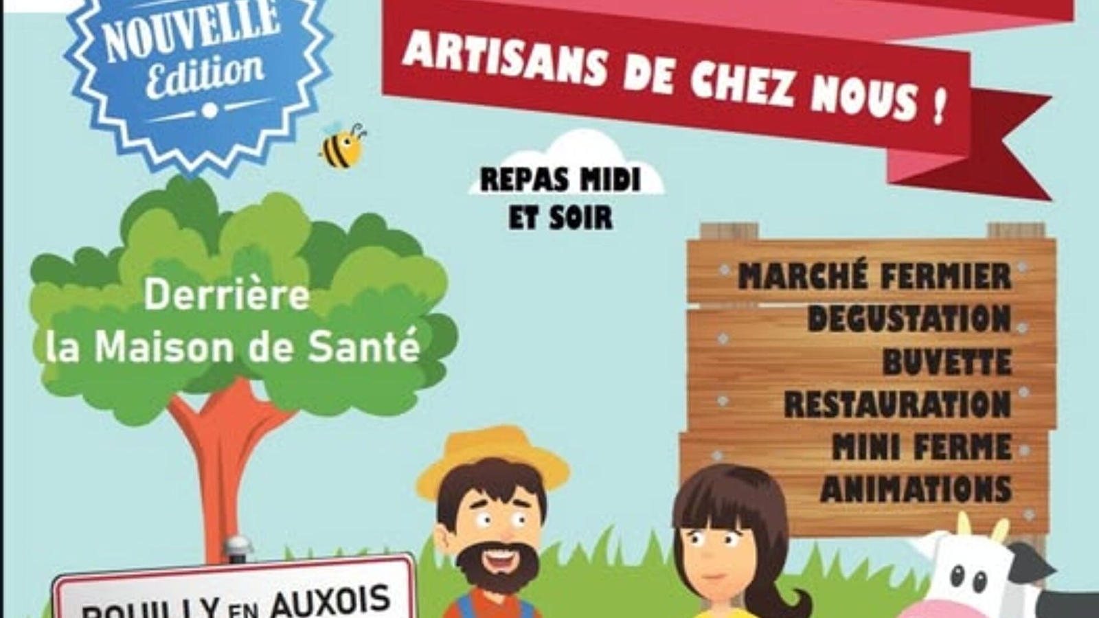 Marché de producteurs- Pouilly en Auxois