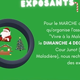Marché de Noël de l'association 'Vivre à la Maladière' - DIJON