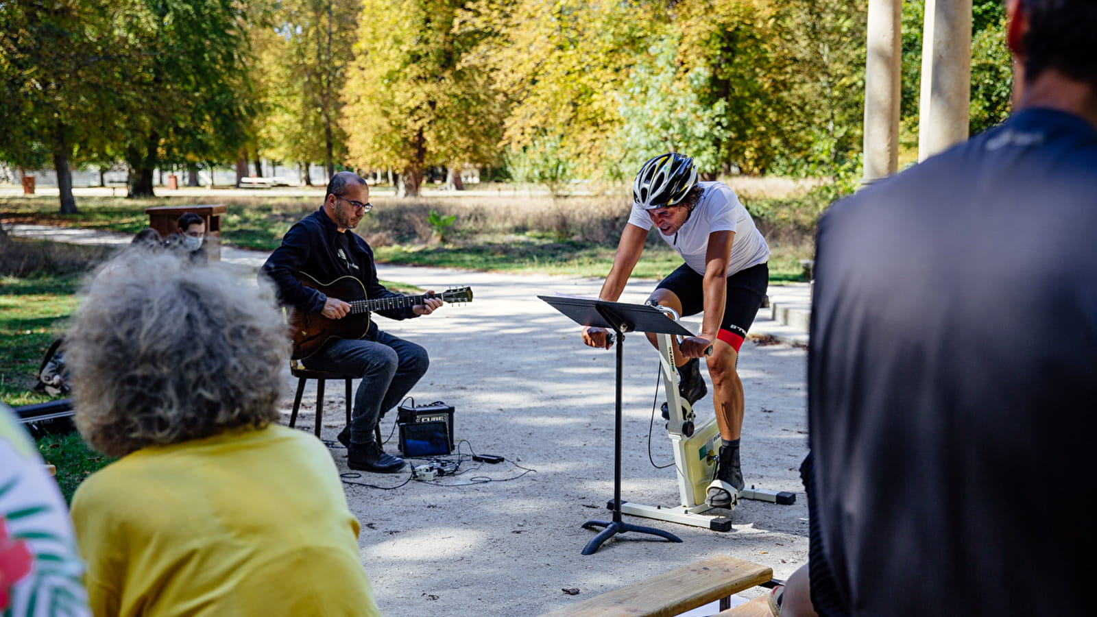Spectacle 'Une étape du Tour de France'