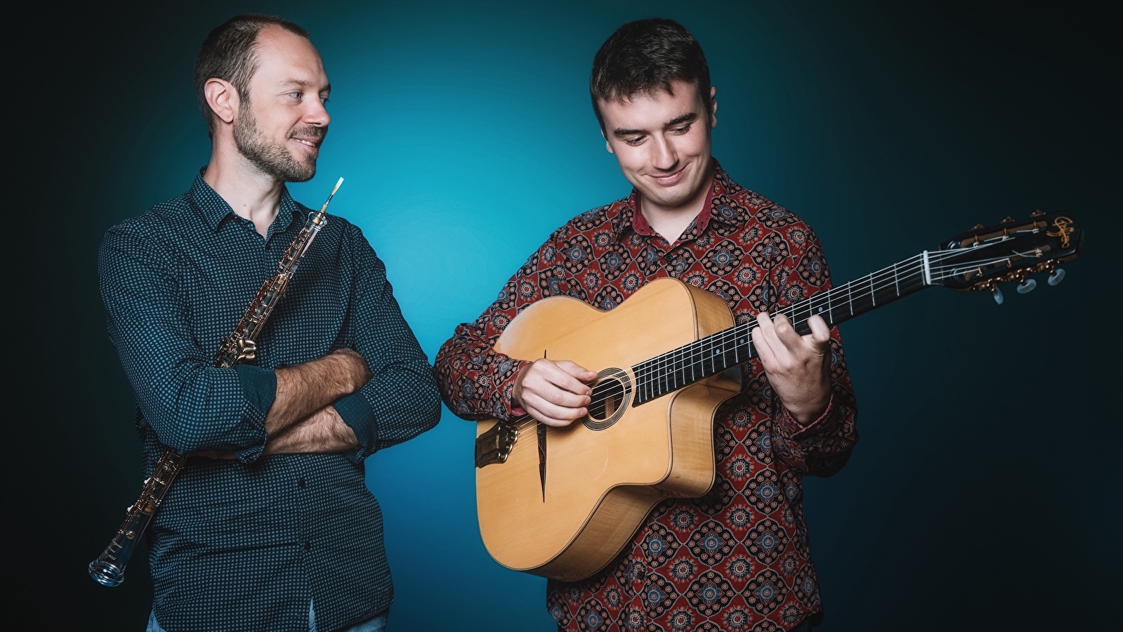 Festival de Bach à Bacchus - Petit déjeuner en musique : 'Hautbois et jazz, en harmonie' - Duo Nuages : Guillaume Retail, hautbois, Robin Pouvreau, guitare