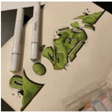 Atelier d'initiation aux techniques du graffiti (dès 6 ans)