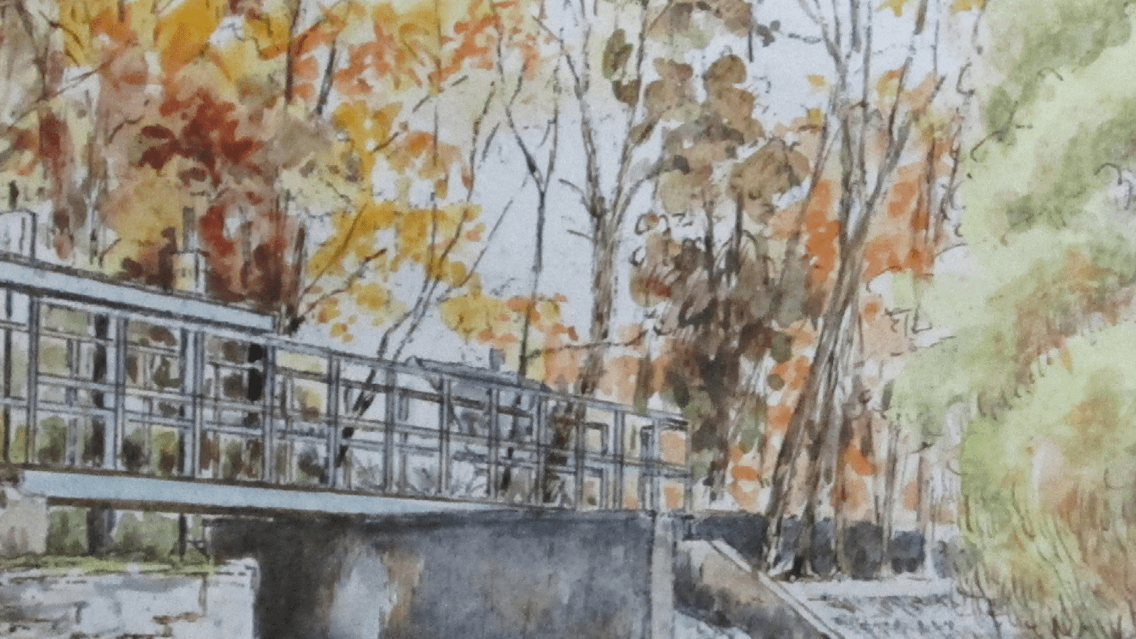 Exposition d'aquarelles : Jean-Pierre Chenelle