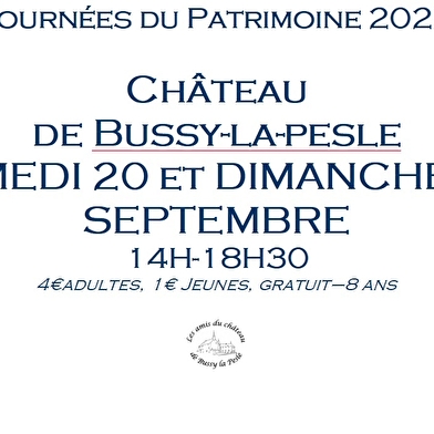 Journées Européennes du Patrimoine au Château de Bussy-la-Pesle