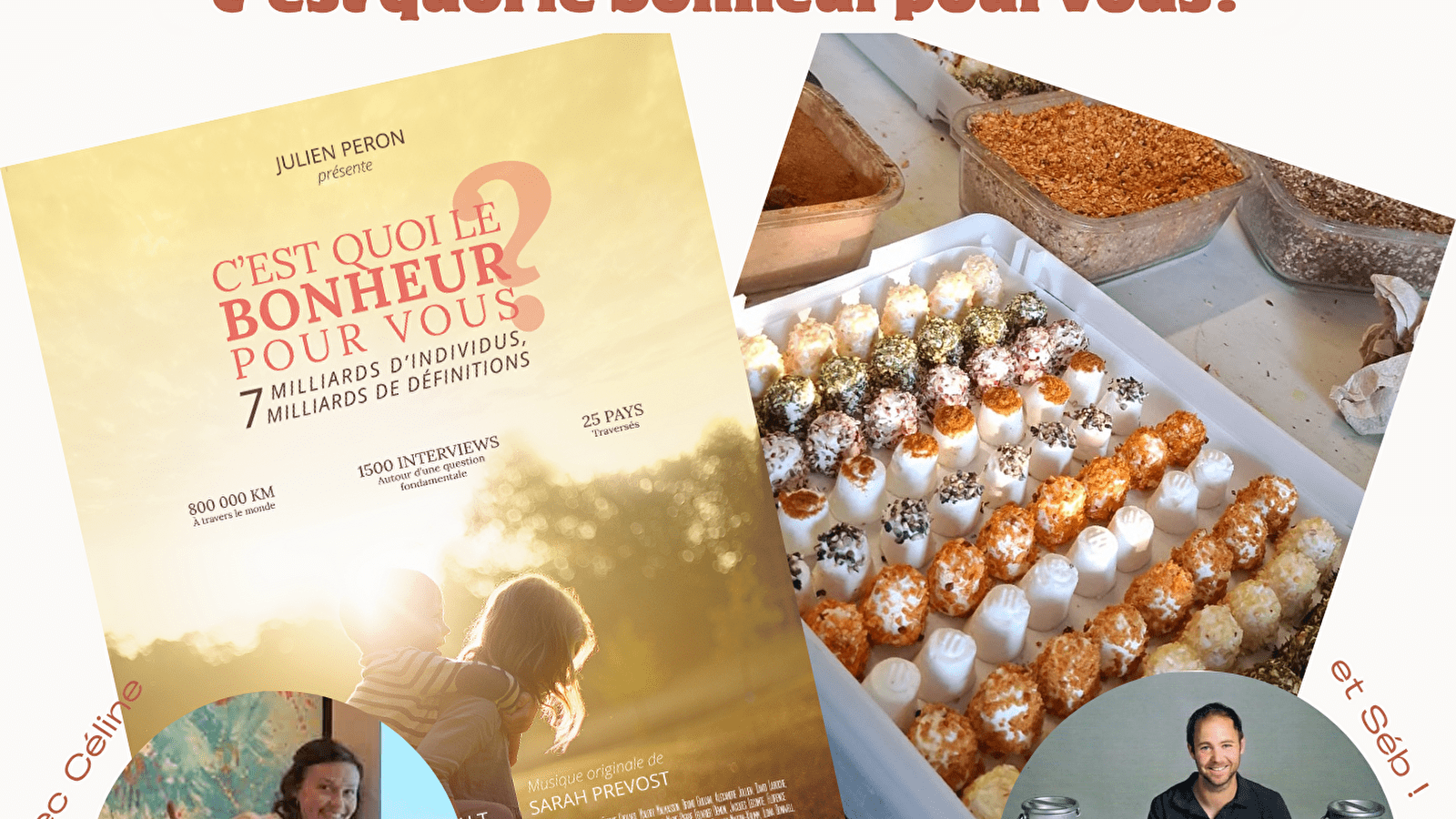 Soirée ciné-dégustation autour du bonheur