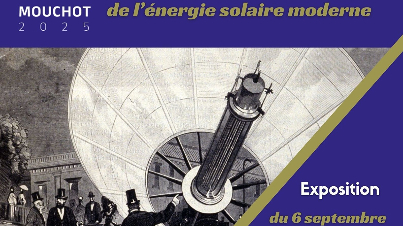 Augustin Mouchot, inventeur de l'énergie solaire moderne