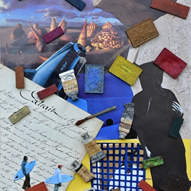 Exposition de peintures, collages et dessins : Philippe et Yves Patoux