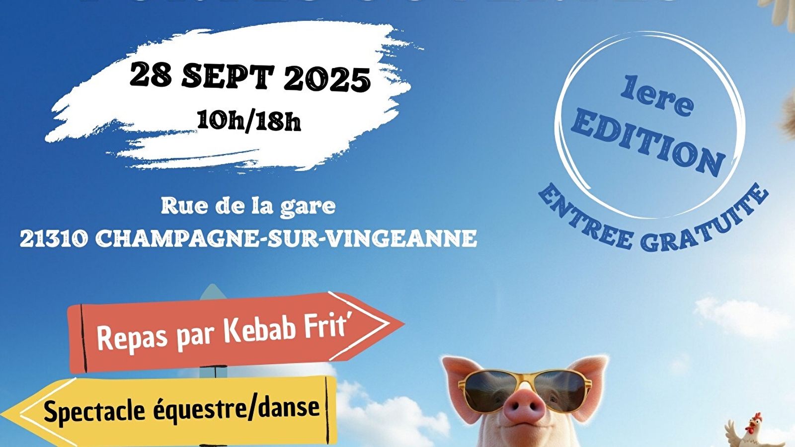 Portes Ouvertes de La Ferme Pédagogique Pat'&Plumes 2025