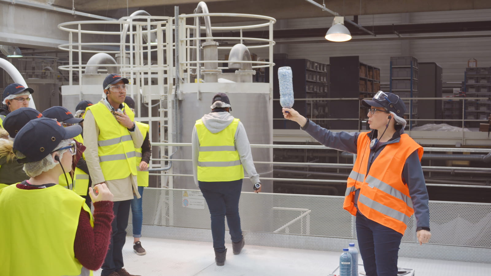Visite du Centre INFINEO sur l'Economie Circulaire