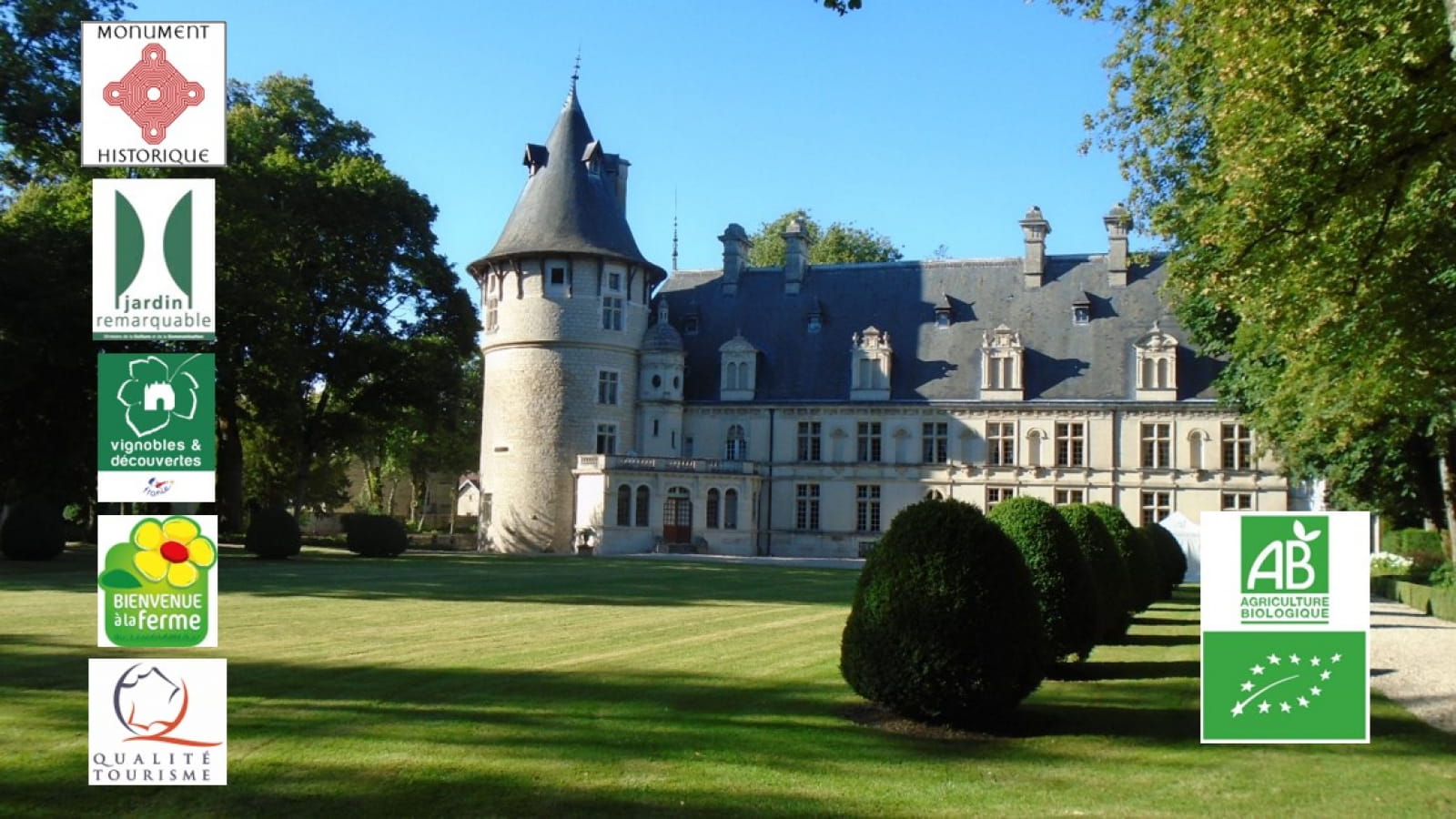 Le parc du château de Montigny-sur-Aube