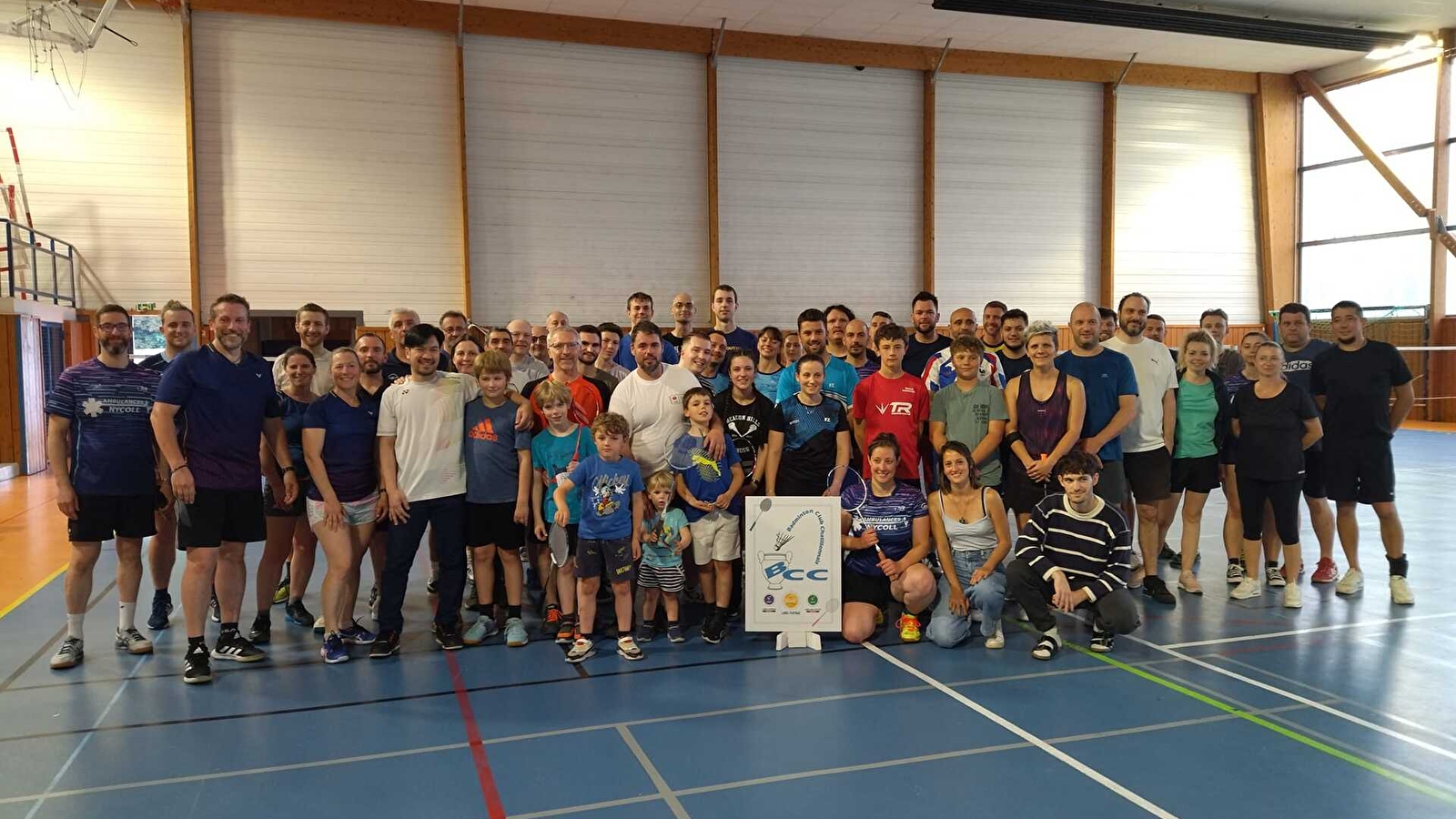 Tournoi amical de badminton